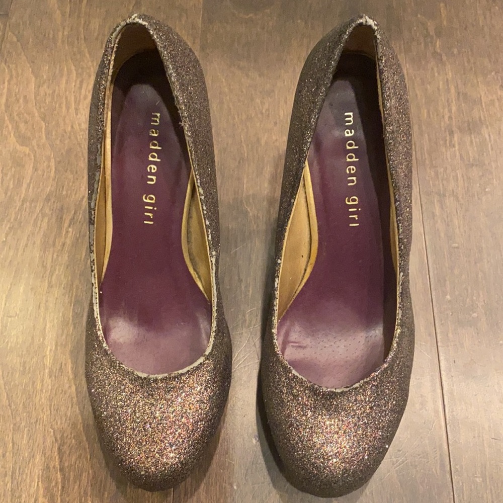 Madden Girl sparkle heels - Picture 2 of 4